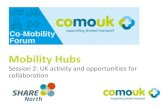 Mobility Hubs Session1: Introduction, benefits & EU experience · Southampton TCF Local Mobility Hub proposals (funded) Three LMHs will offer a range of mobility options: • e-vehicle