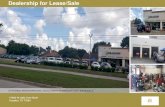 Dealership for Lease/Sale · Dealership for Lease/Sale 17602 W Little York Rd #1 Houston, TX 77084 OFFERING MEMORANDUM | DEALERSHIP BUSINESS FOR LEASE/SALE . Dealership for Lease/Sale