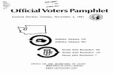 Official Voters Pamphlet pamphlet 1981.pdfHow to Obtain an Absentee Ballot: Any registered voter who cmt vote in pem may apphl to the cmty adtor a department of dediaa for an absentee