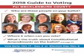 For MECKLENBURG COUNTY - NC-Voter...Common Cause NC. The Guide provides vital infor-maon about the rules for vong and answers to quesons sent to candidates. For quesons about this