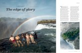 | travelogue | “Y probably The edge of glory · call Victoria Falls ‘The Smoke That Thunders’. The water is crashing so loudly that I can barely hear my guide’s instructions,