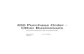 850 Purchase Order - Other Businesses · 2008-01-29 · V4030 Purchase Order - 850 J.C. Penney Co. Proprietary and Confidential 2 850Purchase Order Functional Group=PO This Draft