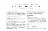 La SF de A à Z - CNLJcnlj.bnf.fr/sites/default/files/revues_document_joint/... · 2017-11-27 · M. Barlow : La science-fiction, Bordas, Classiques Junior, 1979. 64 /LA REVUE DES