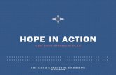 HOPE IN ACTION · 2019-07-11 · legacy of the Sisters of Charity of St. Augustine. In 1851, our founding sisters became Cleveland’s first public health nurses, serving the city’s