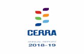 2018-19 CERRA Annual Report · The SC Mentor Training, now a two-day training, was first offered to educators in September 2015. In addition, a Mentor Trainer Certification was developed