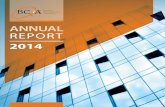 1899 BCA.AnnualReport 2014REV3 - BCxA · Our call for abstracts yielded a wide array of exciting new speakers and topics focused on The Future of Commissioning. • Support BCCB’s