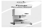 FireLite - Whip Mixwhipmix.com/wp-content/uploads/via-product-catalog... · FireLite Operation Manual Whip Mix Corporation • 361 Farmington Ave. • P.O. Box 17183 • Louisville,