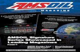 PREFERRED CUSTOMER EDITION · 2018-06-08 · NOVEMBER 2011 | 3 MAGAZINE FEATURES 5 Stored Equipment Needs Protection 6 AMSOIL Signature Series Showcased in Leading Magazines 8 Power