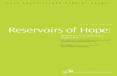 Reservoirs of hope full report - Archive · ‘Hope’ is what drives the institution forward towards achieving its vision, whilst allowing it to remain true to its values whatever