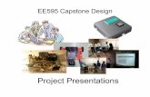 EE595 Capstone Design · 2016-12-05 · EE595 Capstone Design Presentations Thursday, Dec 15 EMS-E250 Presentations Team 6: 8:00 –9:50AM urHOME–Modular Home Control System Joshua