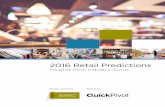 Insights from Industry Gurusworldwide.streamer.espeakers.com/assets/9/23759/119735.pdf2016 Retail Predictions | 3 INTRODUCTION Given the complex nature of the modern-day retail environment,