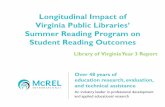 Longitudinal Impact of Virginia Public Libraries’ Summer ... · Leadership Common Core Instruction School Improvement Learning Innovation Educator Effectiveness Systems Transformation