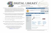 DIGITAL LIBRARY · NOTE: The Main page Discovery search field is an EBSCO tool and defaults to their offerings , though results from other databases do appear. Select databases individually