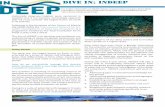 DIVE IN: INDEEP · 2011-05-17 · best available scientific information. During the initial 3 year phase, INDEEP will play a major role in coordinating research efforts from across