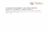 UTAH WOMEN IN HIGHER EDUCATION, 2000-2017 · Section 3: Higher Education at an Individual Level Using the Utah System of Higher Education Data 39 Table 14. Logistic Regression Predicting