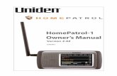 Version 2 · Pager transmissions ... Uniden’s HomePatrol‐1 is the first digital TrunkTracker IV Communications Receiver that requires no ... Factory programmed for all known radio