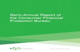 Semi-Annual Report of the Consumer Financial Protection …...May 28, 2014  · owe, and a payday lender for illegally overcharging servicemembers in violation of the Military Lending