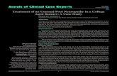 Annals of Clinical Case Reports Case Report · case report further describes the use of adhesive strapping of the foot to aid in diagnosis and guide foot orthotic fabrication. Case