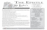The episTle - Amazon S3 · 2018-01-24 · The episTle January 22, 2018 Volume 53 Number 8 480 S. Highland Memphis, TN 38111-4302 901.452.6262 United Methodist Church “We are becoming