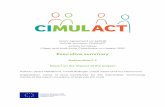 Executive summary - CIMULACT · Executive summary Deliverable 5.3 Report on the impact of the project Authors: Lenka Hebáková, Tomáš Ratinger, Luboš Jansa and Iva Vančurová