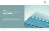 REAL ESTATE INVESTMENT MANAGEMENT - Flos Cap · Real Estate and UBS Wealth Manage-ment, where he co-managed the firm’s direct real estate investment business for the global Ultra