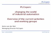 PLCopen: changing the world of industrial automation ...dau.dk/Content/file_knowledge_item/PLCopen_presentation_DAU_20… · PLCopen for efficiency in automation Page 23 printed at