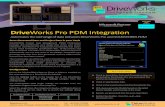Automates the exchange of data between DriveWorks Pro and ... · The SOLIDWORKS PDM plugin settings are available from the Application Plugins section of the plugin list. Select the