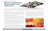 Montana Economy at a lance July 2014 What is Montana’s ......Montana’s manufacturing is concentrated in the value-added manufacturing of Montana’s natural resources, such as