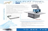 IDA FLAT PANEL - Isomedic · IDA FPG 3,7 IDA FPC7 4,6 IDA FPC6 4,3 16 bits 491 x 497 x 43 TFT Array PANEL DETECTOR 70% TYP (2 LP/mm ): 36% TYP IEC60601-IEC 60601-1-2 MDD93/42/EEC