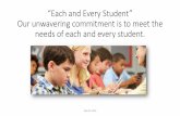 “Each and Every Student” Our unwavering …...a high IQ score. •Universal screeners may provide a more systematic evaluation of all students. •Teachers may not have an understanding