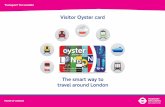 Transport for LondonVisitor Oyster card (pay as you go) Day Travelcard Cash Zones Single– Peak Single Off Peak Daily cap Anytime Off Peak Single Anytime Zone 1 only £2.40 £2.40