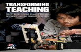 TRANSFORMING TEACHING - Portland State Universitystemrobotics.cs.pdx.edu/sites/default/files...• ®A ‘Robot Game’ where students design and program a LEGO MINDSTORMS® robot
