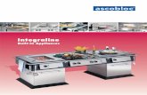 Integraline - ascobloc · 2010-01-11 · Front-cooking line at Volkswagen Autovision Center in Wolfsburg Built-in appliances in seamlessly welded stainless steel worktop in Federal