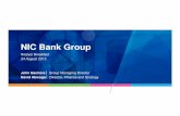 NIC Bank Group · NIC Bank 10% NIC Bank grew 14% year on year. Page 13 At a Group level loans and advances were up 18%, while customer deposits were up 12% Net Loans and Advances,