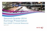 Second-Quarter 2014 Earnings Presentation€¦ · Currency impact can be determined as the difference between actual growth rates and constant currency growth rates. ... In addition