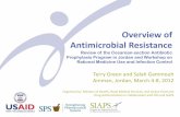Overview of Antimicrobial Resistance - SIAPS Programsiapsprogram.org/wp-content/uploads/2012/09/AMR-SIAPS.pdf · 2012-12-10 · Introduction •The availability and use of antimicrobials