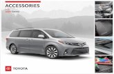 ACCESSORIES - Toyota...comes with everyday use. EXTERIOR Toyota’s line of exterior accessories help maximize convenience and utility while protecting against the normal bumps and