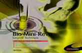 Bio Mini-Revo - University of Washingtonfaculty.washington.edu/.../ArthroscopicTechniques/ConMed/BioMiniR… · Bio Mini-Revo ™ Mini Size, Maximum Performance Surgical Technique