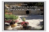 a publication of Assemblies of Yahweh · 2015-07-24 · 2 The Sacred Name Broadcaster, 3/2014 priest, a teacher.It has been trans-lated in the King James Bible of 1611, as ambassador,