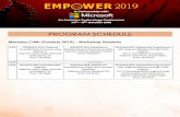 EMPOWER 2019 Conference Program-v7 - IIT Delhiassistech.iitd.ernet.in/empower2019/EMPOWER 2019... · Paper Presentations 2. Abhishek Mukhopadhyay et. al. Analyzing Eye Gaze Fixation