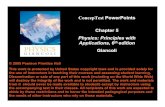 ConcepTest PowerPoints Chapter 5 Physics: Principles with ...ConcepTest 5.1 Tetherball 1) toward the top of the pole 2) toward the ground 3) along the horizontal component of the tension