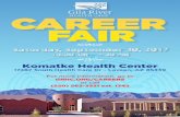 CAREER FAIR - GRHCgrhc.org/wp-content/uploads/2017/09/CareerFair_KHC.pdfin Chandler October 27th Booth at GRIC District 3 Employment & Training Department Career Fair Upcoming Career