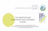 THE ABORTION AND CONTRACEPTION IN MODERN …...2019/03/10  · 57.3 50.5 45.8 40.5 35.6 32.2 28.2 25.8 24.6 22.9 21.1 19.6 17.0 209.2 201.0 191.9 173.7 156.2 128.3 106.6 96.0 73.1