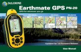 GPS for wherever you go - Garminstatic.garmin.com/pumac/Earthmate_PN-20_GPS_User_Manual.pdf · 2016-12-12 · uses), remove the batteries forlong-termstorageand then reinsert them