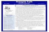 March 2016 Steeple Talk - First Congregational Church...March 9 The 213th Annual Meeting of our church began as usual with worship, continued for a business session in Fellowship Hall,
