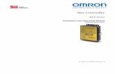 MC6 Safety Mat Controller Operation Manual...Omron STI in California, USA at 510-608-3400 for additional assistance. Whether a speciﬁc machine application and presence sensing mat