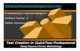 A Storehouse of Vast Knowledge on Software Testing & Quality Assurance · Software Testing & Quality Assurance >>>>>