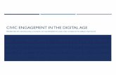 CIVIC ENGAGEMENT IN THE DIGITAL AGE - CCOG · 12/2/2015  · CIVIC ENGAGEMENT IN THE DIGITAL AGE PRESENTED BY CENTRALINA COUNCIL OF GOVERNMENTS AND UNC CHARLOTTE URBAN INSTITUTE.