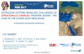 PETROLEUM SYSTEMS MODELING CHALLENGES OF …projet.ifpen.fr/Projet/upload/docs/application/pdf/... · Dynamics of landscape evolution and its interaction with deep Earth processes