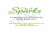 2012 state Legislative Platform and Policiesportal.cityofsparks.us/media/se2du4yfrxng1zgk2bz32kbv/9.1...1 Government Affairs 2012 CITY OF SPARKS Legislative Platform and Policies City